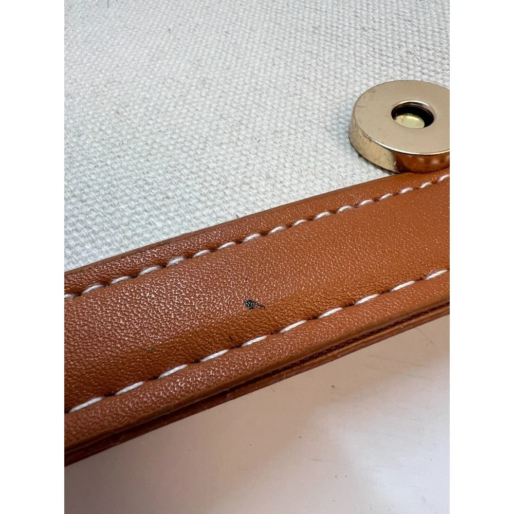 Loulu Women's Handbag Purse Crossbody‎ Beige and Camel